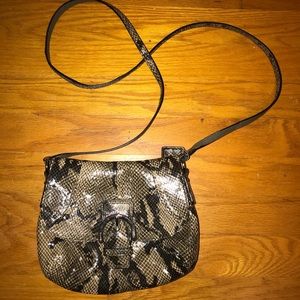 Authentic Coach snakeskin purse